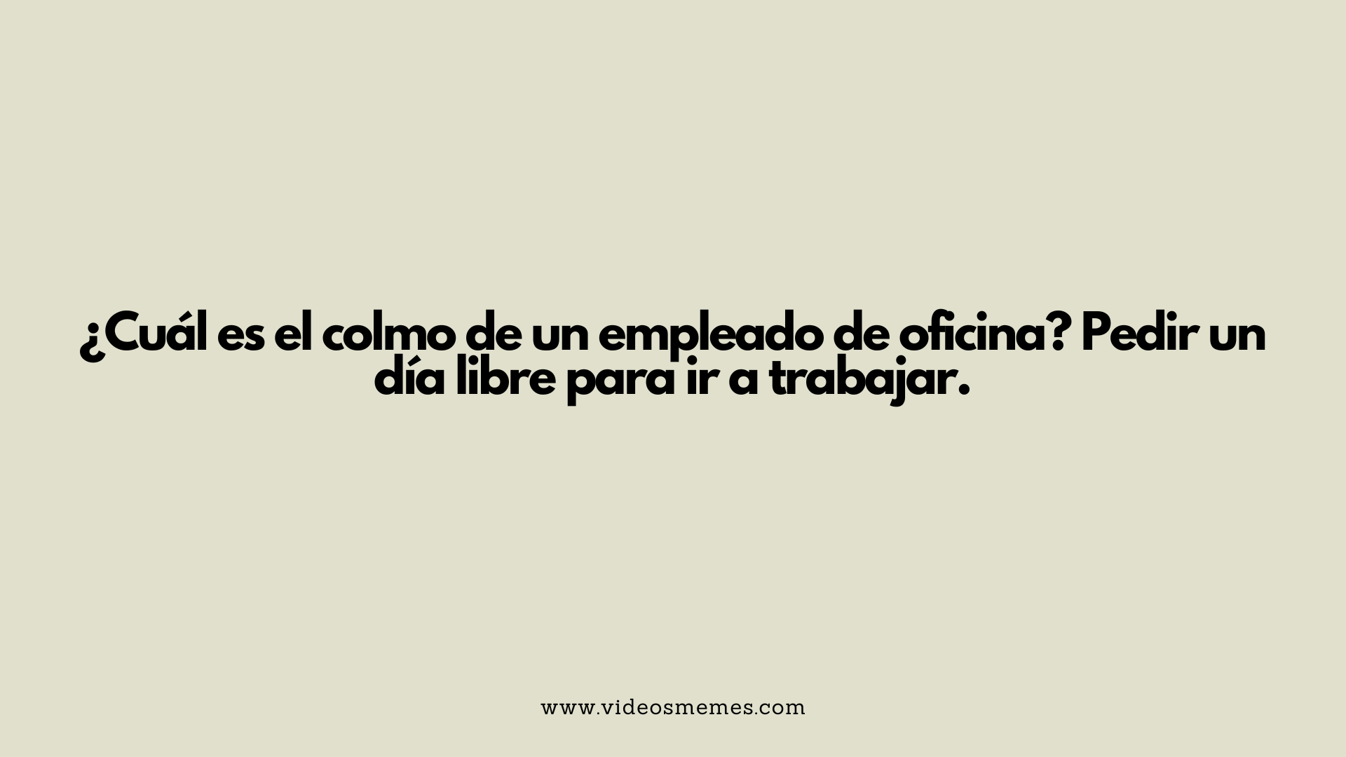 Chistes de Oficina